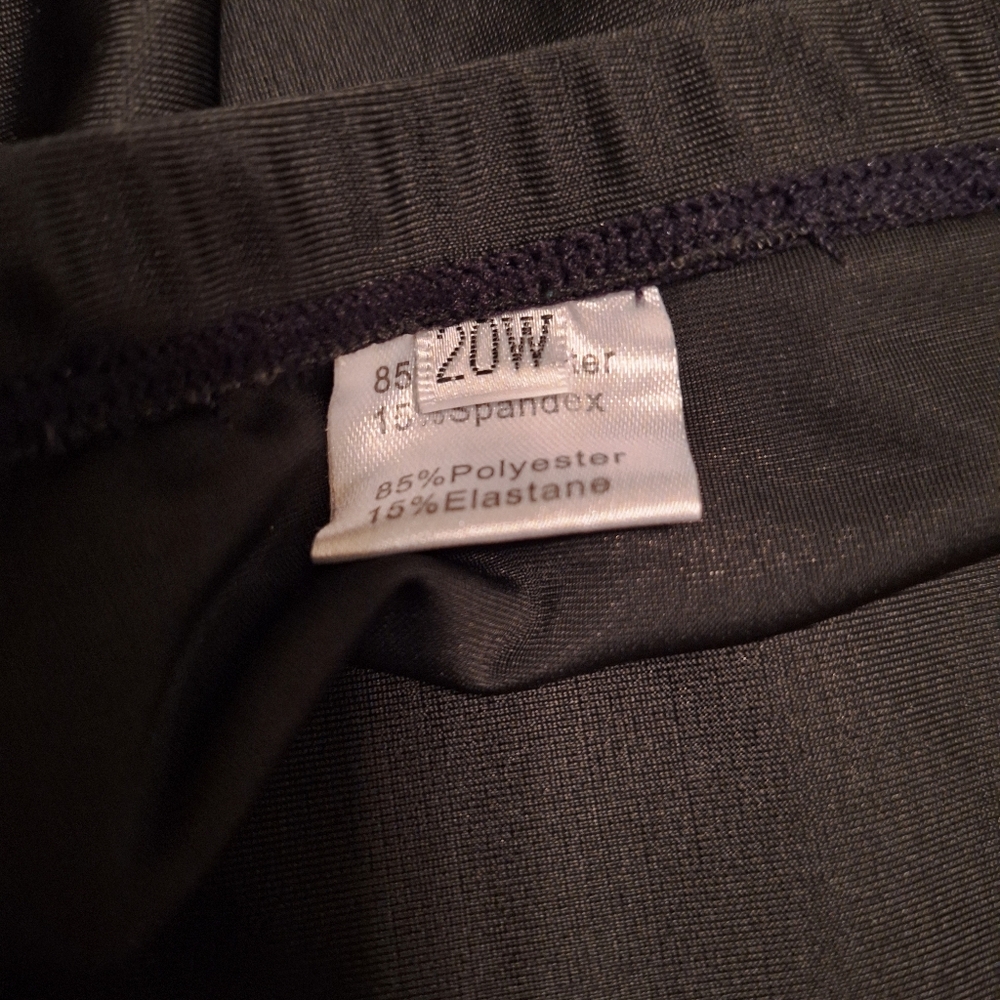Final Price*** Classic Black Swim Chemise 2 Pc Tankini Size 20W - Picture 3 of 4